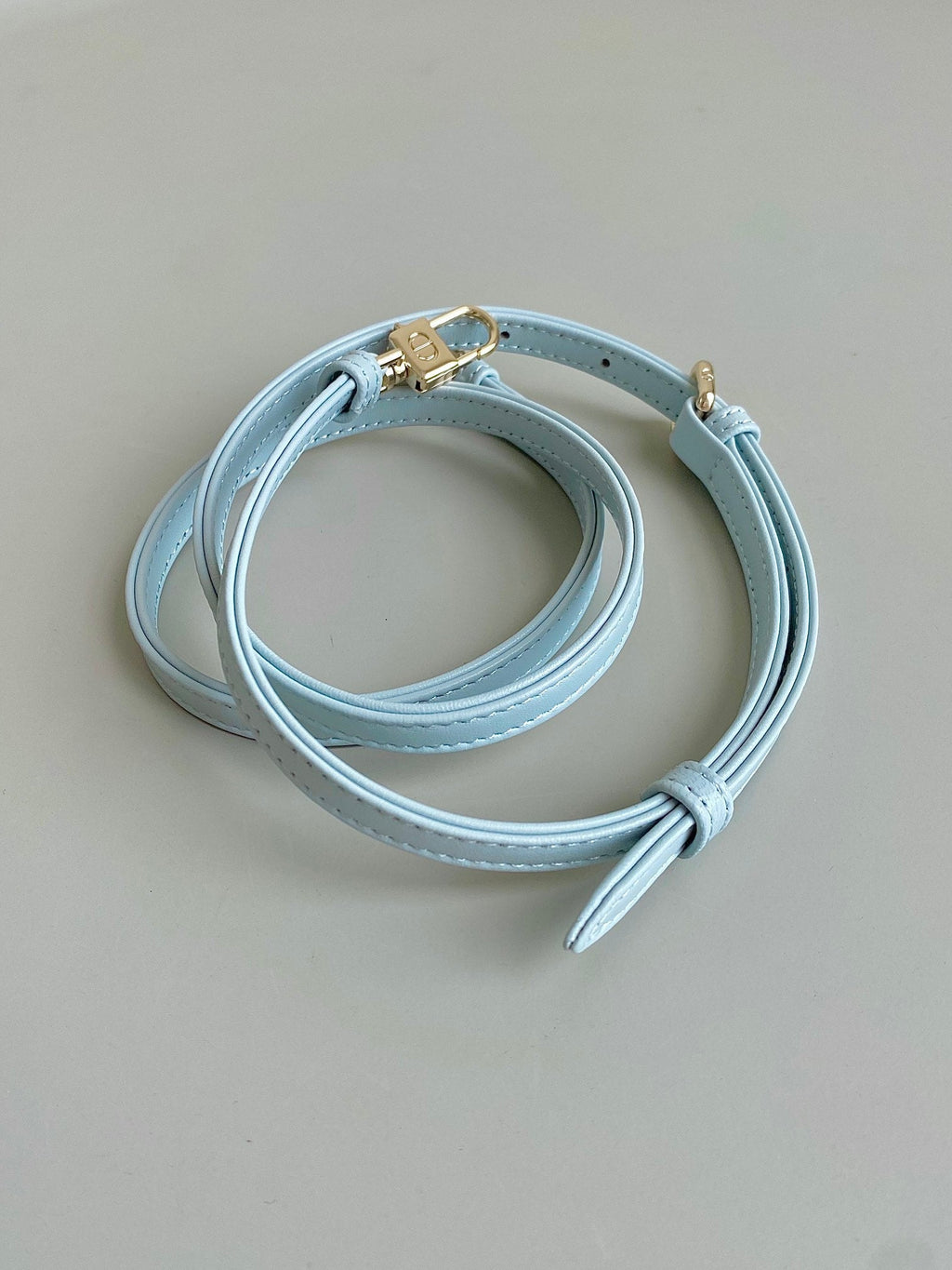 DIOR MINI D-JOY BAG 17 IN LIGHT BLUE LAMBSKIN