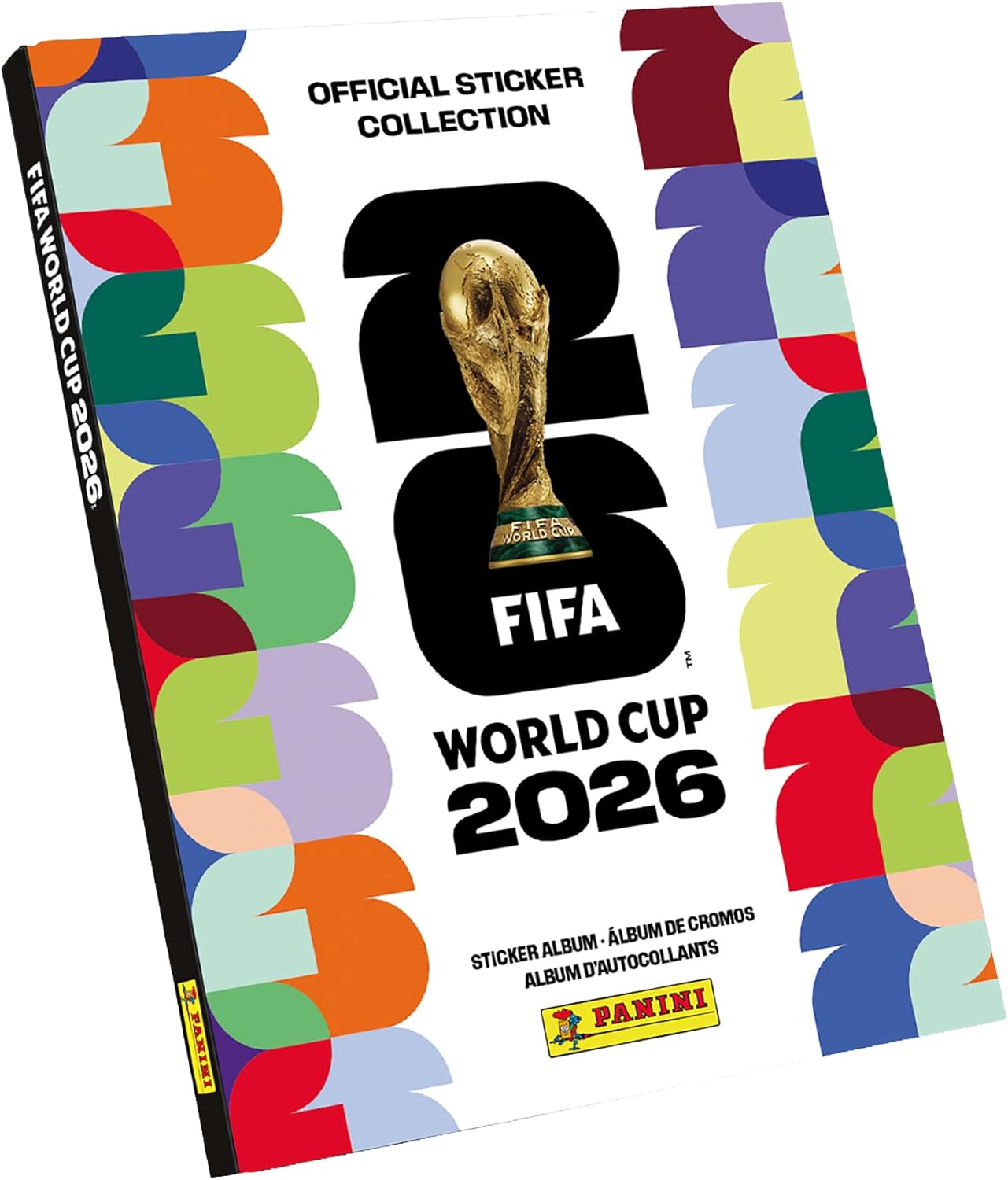 2026 FIFA World Cup Sticker Collection - Amazon Exclusive Collectors Bundle - Hardcover Album + Tin with 50 Sticker Packs