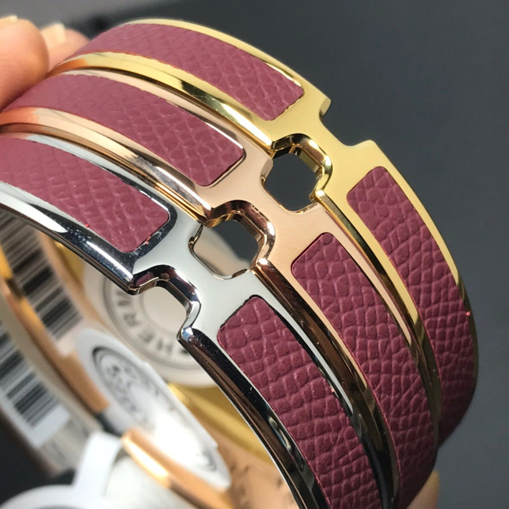 18K Olympe Rouge Hermes Bracelet