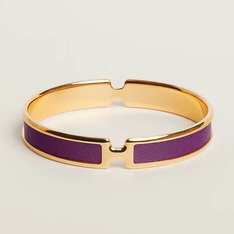 18K Olympe Light Purple Hermes Bracelet